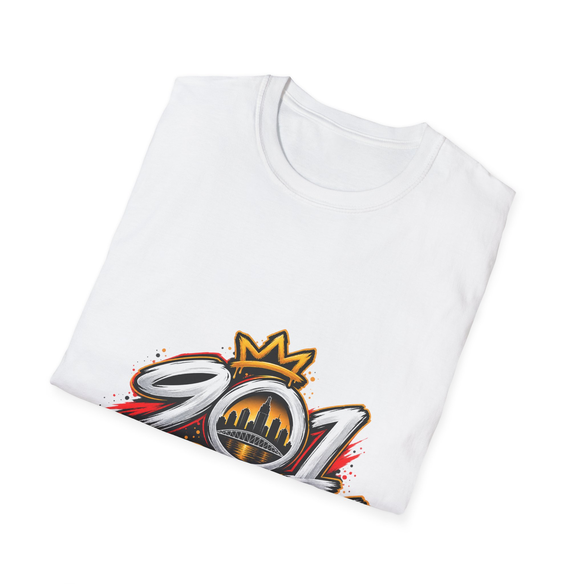 RareCulture 901 Crown Logo T-Shirt - Image 4